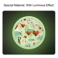 thumbnail image 2 of Valentine's Day Fluorescent Glow-in-the-Dark Dresser Pulls with Screws - Round 4-Pack for Cabinets, Wardrobes, and Dressers - Furniture Decor with Kitchen Hardware, 2 of 6