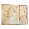 thumbnail image 2 of Designart "Minimalism Moment With Golden Bamboo" Bamboo Floater Framed Wall Art Prints, 2 of 5
