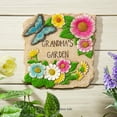 thumbnail image 6 of Home & Garden Grandma's Garden Stepping Stone Flowers Mother's Day 84G3284a, 6 of 9