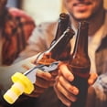 thumbnail image 2 of Tapones para botellas de vino Relax Love, 6 unidades, sellados al vacío, expandibles manualmente, prácticos para el hogar, clubes, karaokes, bares, fiestas y reuniones., 2 of 8