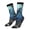 2 Black-1, variant on Underwater Dolphin Crew Socks for Men & Women, Breathable Casual Athletic Ankle Socks