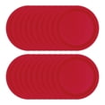 thumbnail image 5 of 20CT 9IN Red Dessert Paper Plates by Way To Celebrate, 5 of 6