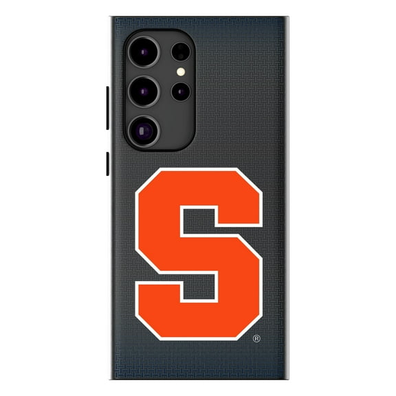 Keyscaper Syracuse Orange Linen Galaxy Magnetic Bump Case