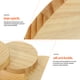 thumbnail image 3 of ColoMX Bandeja de madera para servir Sushi, plato para servir Sushi japonés, novedad, escalera giratoria, plato para servir Sashimi, 3 of 8