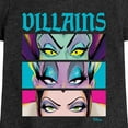 thumbnail image 3 of Disney Villains - Villains Stacked - Toddler & Youth Girls Short Sleeve Graphic T-Shirt, 3 of 5
