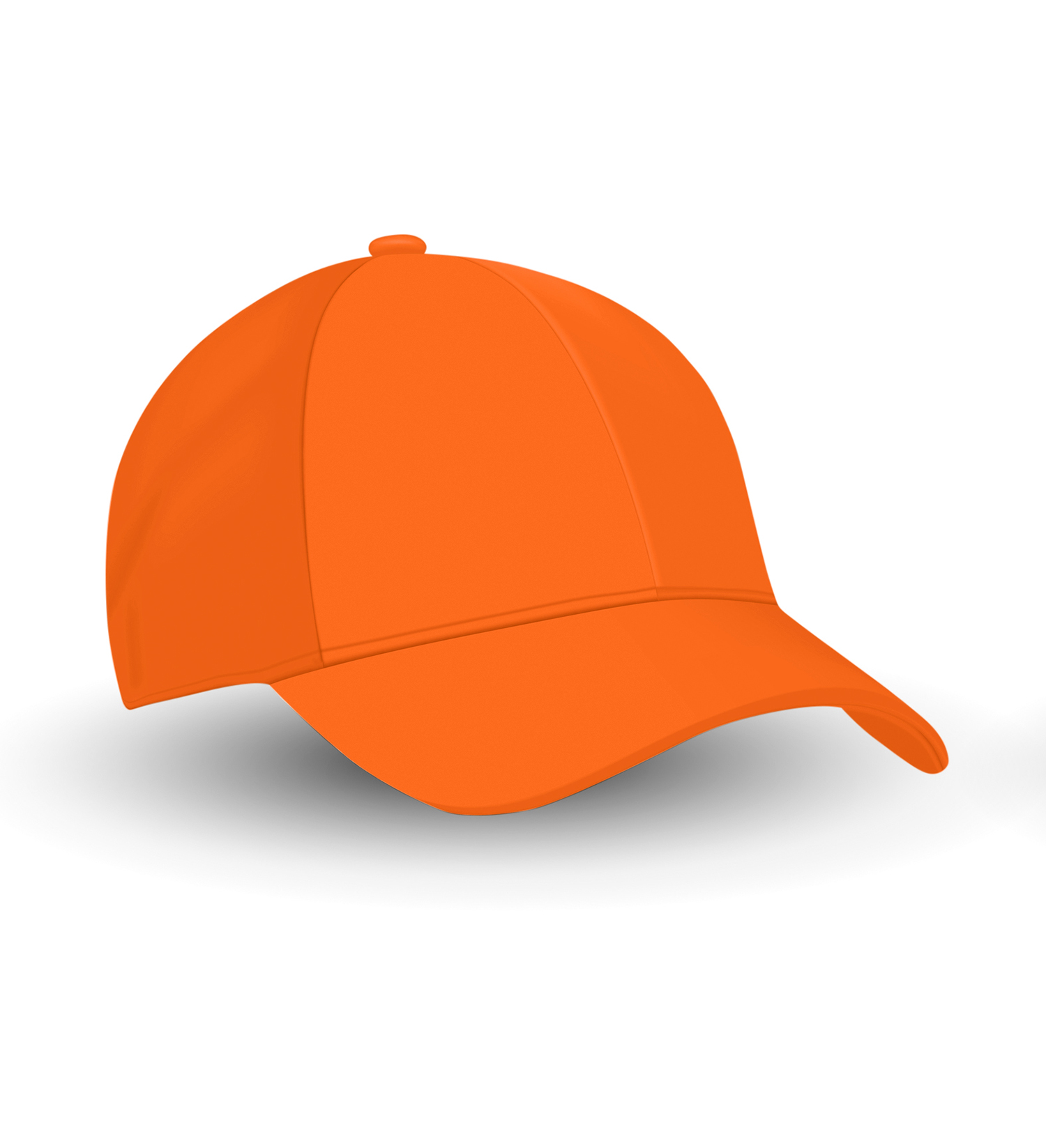 Pack of 15 Bulk Wholesale Plain Baseball Cap Hat Adjustable (Orange) - image 3 of 4