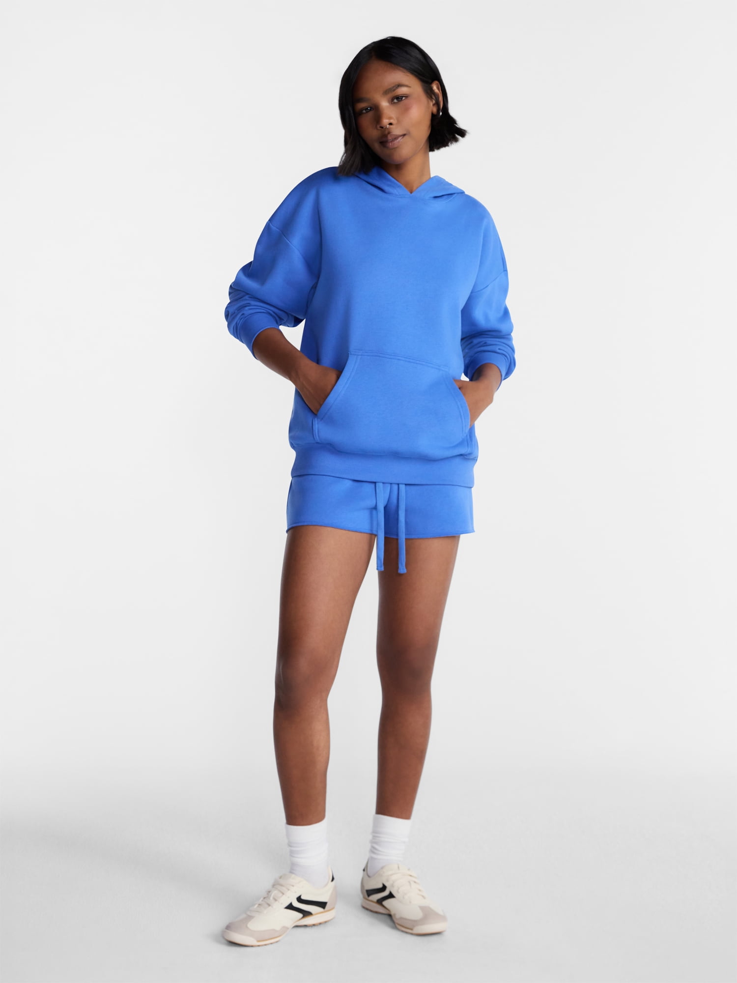 No Boundaries Graphic Fleece Hoodie, Women's XXS-XXL