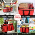thumbnail image 6 of Extra Large XXXL Insulated Delivery Bag Cooler Bags Insulated Grocery Bags Keep Food Warm Catering Therma for Doordash Shopper Hot Warming, 6 of 8
