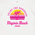 thumbnail image 4 of Inktastic Summer Enjoy the Sunshine Virginia Beach Virginia in Pink Boys or Girls Baby T-Shirt, 4 of 5