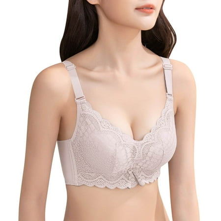 

Bras for Women Lace Adjusted Lingerie Women s Thickened Bra With Small And Large Side Push up Bras for Women