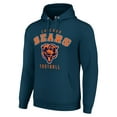 thumbnail image 2 of Unisex Starter Navy Chicago Bears Logo Pullover Hoodie, 2 of 3