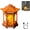 Light, variant on Zen Pavilion Lantern Aroma Diffuser, 2-in-1 160ml Essential Oil Diffuser & Night Light with 2 Mist Modes, Japanese Style Humidifier for Yoga, Meditation, Spa & Sleep (Light)