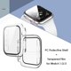 thumbnail image 1 of Estuche de cubierta completa de vidrio templado con pulsera inteligente para Apple Watch 1/2/3 42 mm, 1 of 9