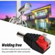 thumbnail image 3 of 10pcs BNC Male Connector Coaxial Cable CCTV Surveillance Camera Terminal RCA Adapter AV Plug,DUBUNS, 3 of 5