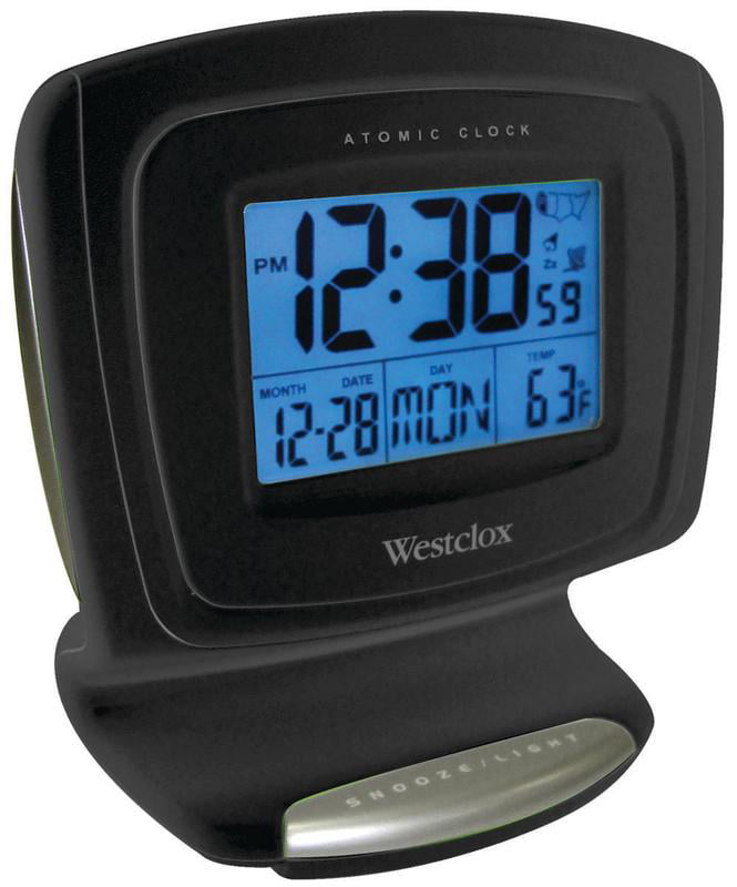 Westclox Digital Lcd Alarm Clock With, How To Set Alarm On Westclox