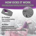 thumbnail image 3 of Pet Dog Ear Cover Noise Reduce Anxiety Relief Bathing Earmuff, 3 of 5