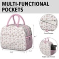 thumbnail image 6 of Womens Princess Carriage Castle Pattern Lunch Box for Work,Insulated Lunch Bag for Women,Loncheras Para Mujer,Leakproof Adult Lunch Bag for Work,Beach,Travel,Picnic,Camping, 6 of 7