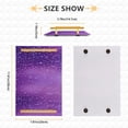 thumbnail image 3 of Iauyy Modern Square Bathroom Tray with Handles - Acrylic & Aluminum Alloy Vanity Countertop Organizer ，Purple Droplet, 3 of 7