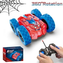HNH Spider Remote Control Car, Double Sided Mini RC Stunt Car, 360°Rotating 4WD Off-Road RC Cars, Outdoor Rechargeable Toy Car for Boys Age 4-7 8-12 Birthday Xmas Gift