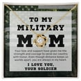 thumbnail image 6 of To Military Mom From Her Soldier Gift Love Knot Necklace For Mother's Day, Birthday or Christmas, 6 of 10