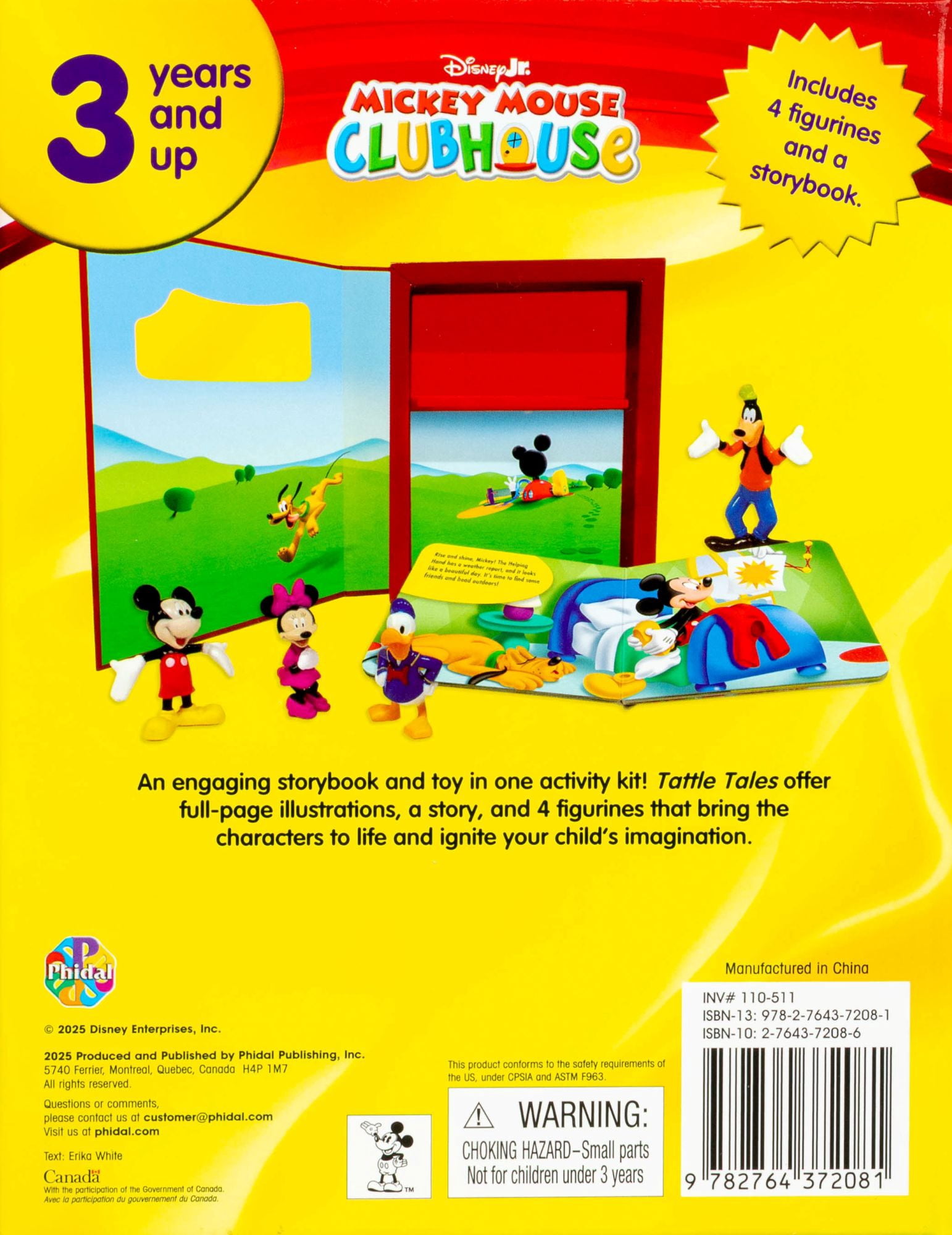 Tattle Tales Mickey Walmart Exclusive (Board Book)