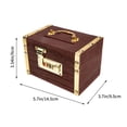 thumbnail image 4 of Minkissy Vintage Coin Bank Saving Coins Bright Colors Chic Office Use 1Set, 4 of 5