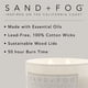 thumbnail image 5 of [ Vela Sand + Fog Canela Vainilla 21 oz 3 Mechas de Algodón ], 5 of 8