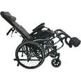 thumbnail image 5 of Karman Healthcare  VIP515 18 in. seat Tilt in Space Lightweight Reclining Wheelchair with 20 in. inch Rear Wheels and Elevating Legrest, 5 of 10