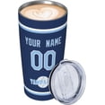 thumbnail image 4 of Tampa Cup Insulated Tumbler with Straw Custom Any Name & Number 20 oz Gifts for Men Women, 4 of 7