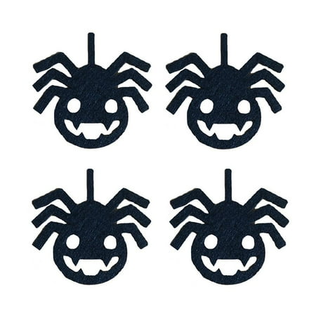 

Fovolat Halloween Cup Coasters Ghost|4pcs Pumpkin Spider Ghost Shaped Drink Coaster Set|Halloween Table Decorations Party Supplies for Car Cup Holder Dinner Wedding Gifts