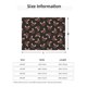 thumbnail image 5 of Fotbe Bulldog with Sunglasses Manta de Franela con Estampado, Manta Ultrasuave para Cama, Sofá, Auto, Hipoalergénica y Antibolitas-50"x40", 5 of 6