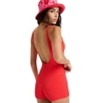 thumbnail image 3 of Traje De Baño Roxy Mujer Lagos Boyleg Rojo Swimsuit rojo L, 3 of 5