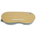 thumbnail image 2 of Bureau Coussin pour Portable, Bureau pour Portable, Table de Lit Multifonction, Table d'Apprentissage et d'Écriture Portable Support pour Portable, pour Extérieur Maison Gris, 2 of 8