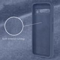 thumbnail image 2 of PANDACO Soft Shell Matte Navy Case for Google Pixel 8a, 2 of 3