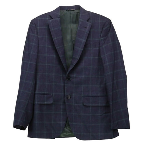 Trussini Complet à Carreaux pour Homme Bleu/ Vert - 38 US / 48 EU