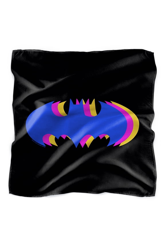 Batman Tri Colored Symbol Bandana (21 in x 21 in)