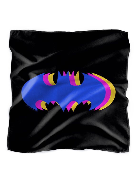 Batman Tri Colored Symbol Bandana (21 in x 21 in)