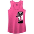 thumbnail image 2 of Women's Joe Gibbs Racing Team Collection Pink Denny Hamlin Name & Number Racerback Tank Top, 2 of 3