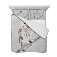 thumbnail image 7 of Owl On Branch King Size Down Alternative Comforter, Lightweight Comforter Quilt Bedding Set with Pillow Shams Framhouse Winter Landscape Tree Birds All Seasons Bed Comforter Duvet Insert 96"x106", 7 of 7