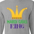 thumbnail image 4 of Inktastic Mardi Gras King Celebration Party Long Sleeve T-Shirt, 4 of 5