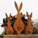 thumbnail image 2 of Estaca de JardíN de Conejo de Pascua, DecoracióN de JardíN, Estaca de Conejo, DecoracióN de óXido, DecoracióN de para JardíN y Puerta de Entrada, 2 of 5