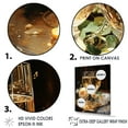 thumbnail image 3 of Designart "Celebration Of Sparkles I" Wine & Champagne Floater Framed Wall Decor, 3 of 5