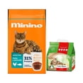 thumbnail image 1 of Minino 15kg + cats best 2.1kg, 1 of 3