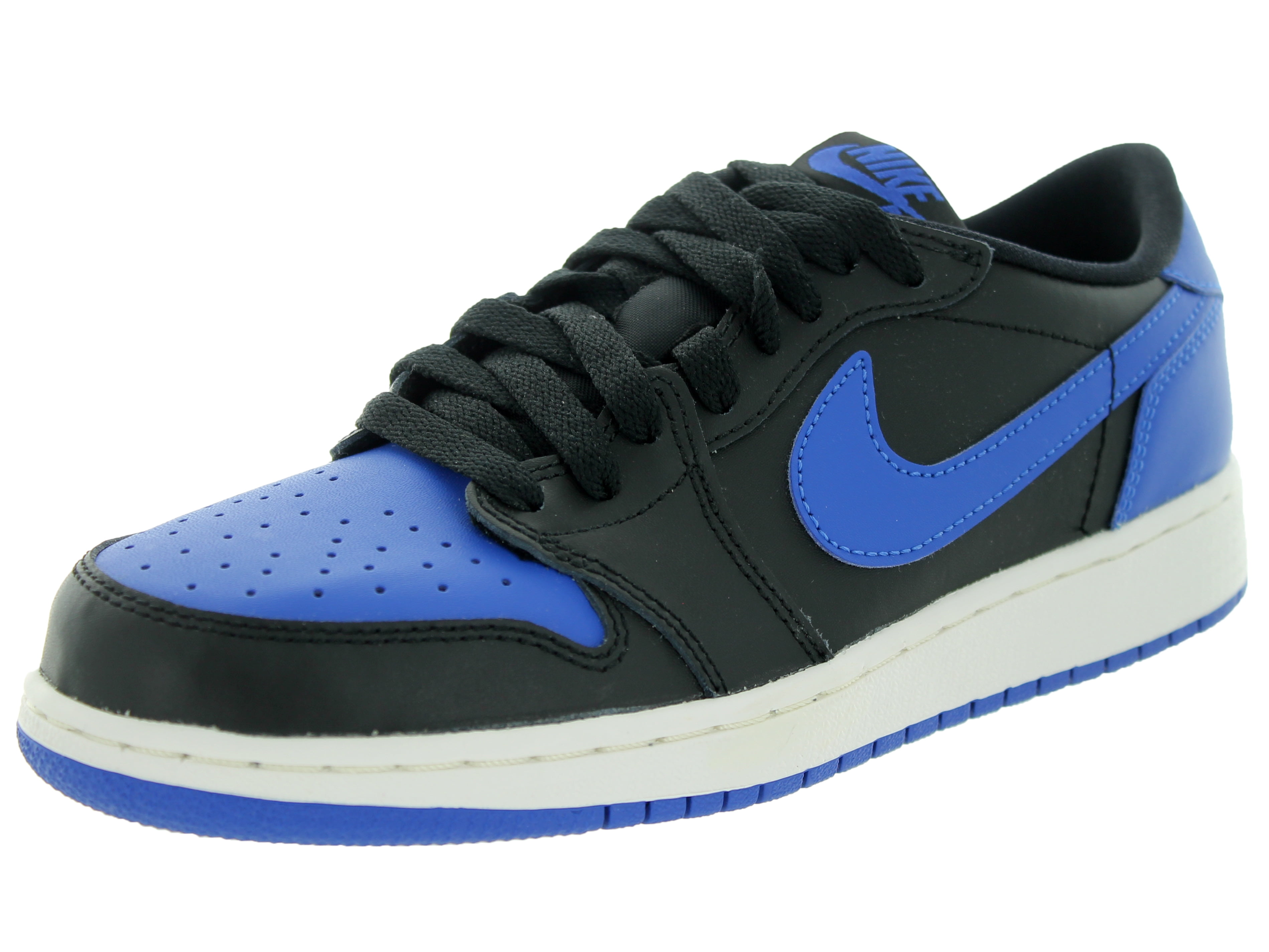 aspekt Fysik Wreck Air Jordan 1 Retro Low Og Bg - 709999-004 - Size 5Y - Big Kids - Walmart.com