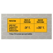 Super Tech Prediluted 50/50 Heavy Duty Extended Life Antifreeze/Coolant, 1 Gallon