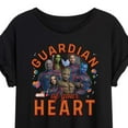 thumbnail image 3 of Marvel Guardians of the Galaxy - Guardian Of Your Heart Valentine - Women's Oversized Graphic T-Shirt, 3 of 5