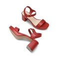 thumbnail image 4 of DREAM PAIRS Women's Platform Heels Block Chunky Open Toe Ankle Strap Heel Fashion Wedding Party Dress Sandals Shoes, 4 of 5