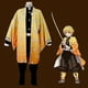 thumbnail image 1 of Disfraz de Cosplay de animación Demon Slayer para niños, conjunto de traje de Tanjirou Nezuko -autoeuro #yg 13-14 Years, 1 of 5