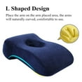 thumbnail image 2 of Biplut Home Office Noon Nap Rest Slow Rising Waist Protect Face Down Relax Neck Pillow (Grey), 2 of 13