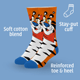 thumbnail image 2 of Cool Sock – Food & Snack 8-Pack Crew Socks Bundle for Big Kids – Fun Novelty Designs – Soft Cotton, 2 of 3